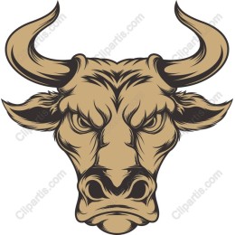 Fierce Bull Head
