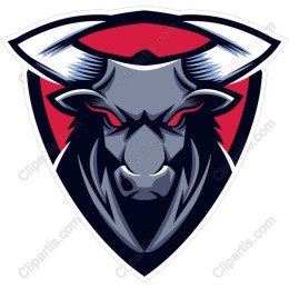 Fierce Bull Head Emblem