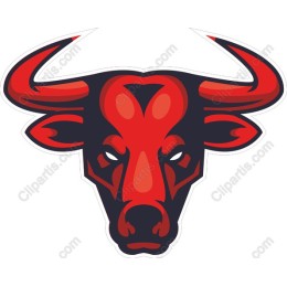 Fierce Bull Head