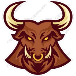 Fierce Bull Head