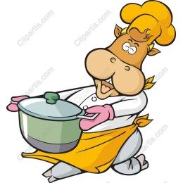 Hippo Chef Cartoon