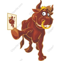 Cheerful Bull