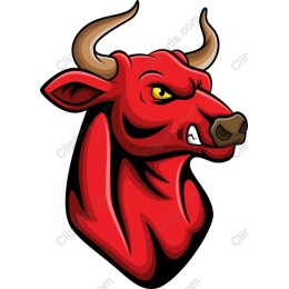Fierce Red Bull