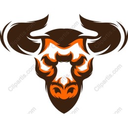 Fierce Bull Skull