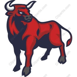 Fierce Red Bull