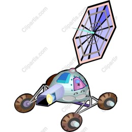 Futuristic Space Rover