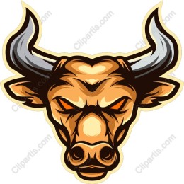 Fierce Bull Head