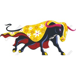 Vibrant Bull
