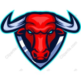 Fierce Bull Head - Shield