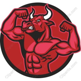 Mighty Bull Muscle Icon