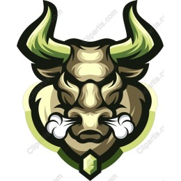 Fierce Bull Head