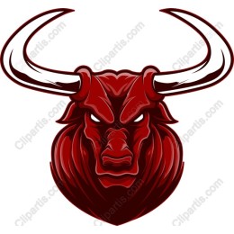 Fierce Bull Head