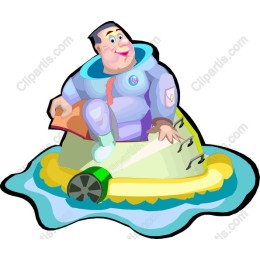 Space Explorer on Hovercraft
