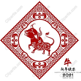 Chinese New Year Ox