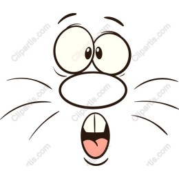 Joyful Cartoon Animal Face