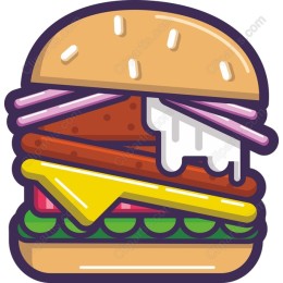 Vibrant Burger