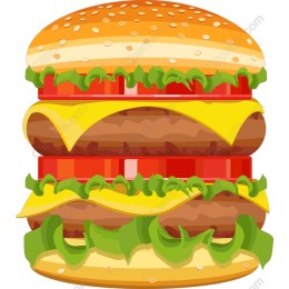 Three-Layered Burger