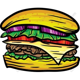 Vibrant Burger