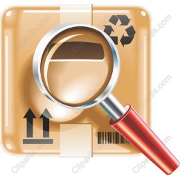 Eco-Friendly Cardboard Package with Magnifying Glass