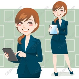 Dynamic Businesswoman