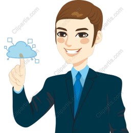 Professional Cloud Businessman