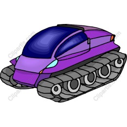 Futuristic Purple Tank