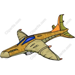 Colorful Stylized Aircraft