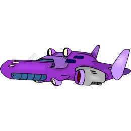 Purple Space Cruiser
