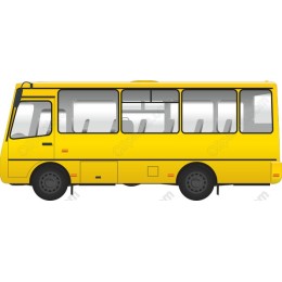 Vibrant Yellow Bus
