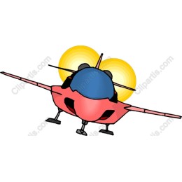Sleek Pink Aircraft