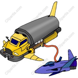 Futuristic Hybrid Submarine and Jet