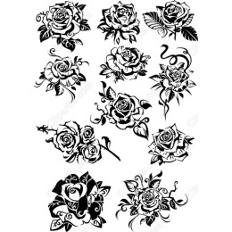 Elegant Rose Clipart Bundle