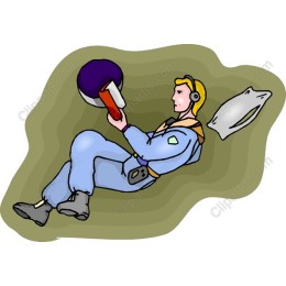 Relaxed Astronaut