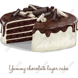Yummy Chocolate Layer Cake