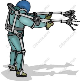 Futuristic Robotic Suit