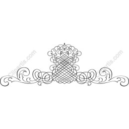 Elegant Swirl Decorative