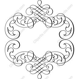 Elegant Swirl Frame