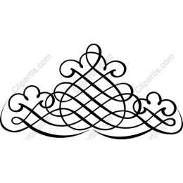 Elegant Swirl Decorative