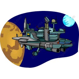 Futuristic Spaceship