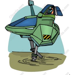 Futuristic Hovercraft