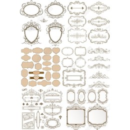 Elegant Frame and Label Clipart Set