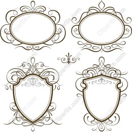 Elegant Decorative Frames Set