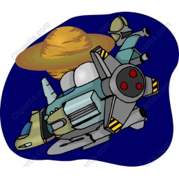 Futuristic Spaceship