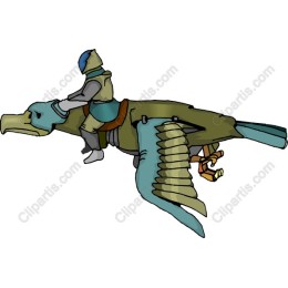 Majestic Bird Rider