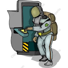 Futuristic Astronaut