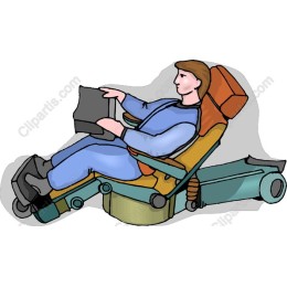 Ergonomic Reclining Chair