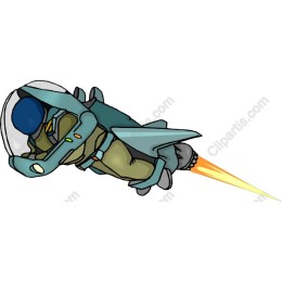 Rocket-Powered Astronaut