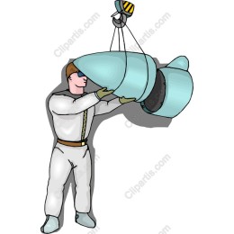 Futuristic Technician Hoisting