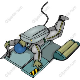 Astronaut at Work