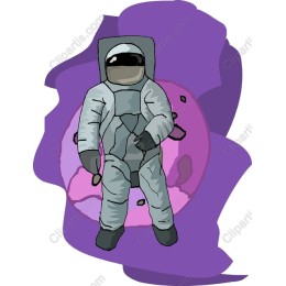 Astronaut in Space Suit